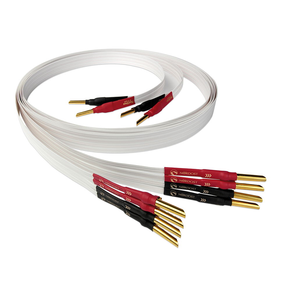 Nordost 4 Flat Speaker Cables - Sold as a Pair