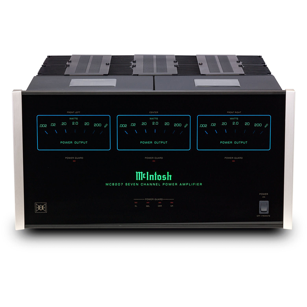 McIntosh MC8207 7-Channel Amplifier  front