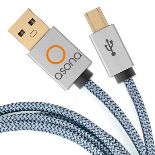 Asona DAC-Link USB 2.0 A to B Cable  -  Sold as a Single
