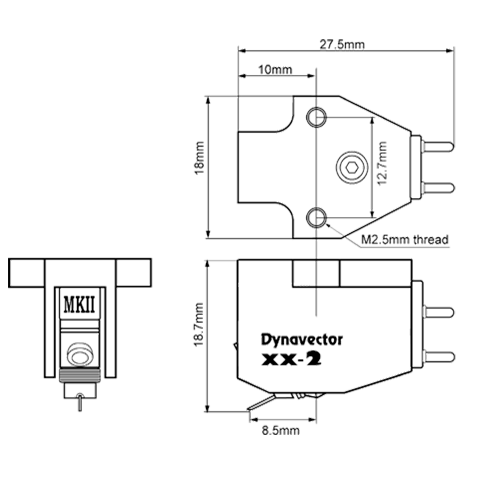 Dynavector DV-XX2 MKII MC Phono Cartridge