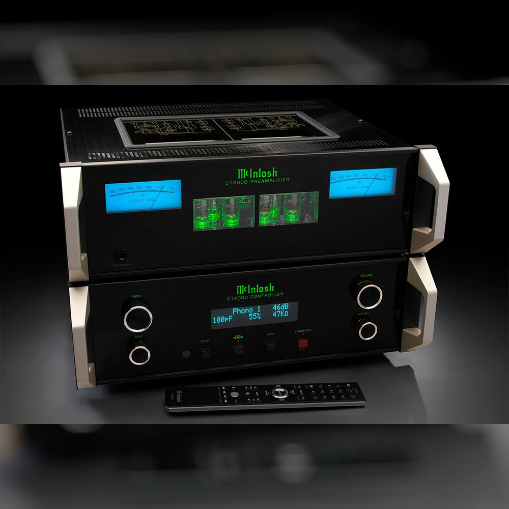 McIntosh C12000 Tube/Solid State Preamplifier (In Store Purchases Only & USD Pricing)