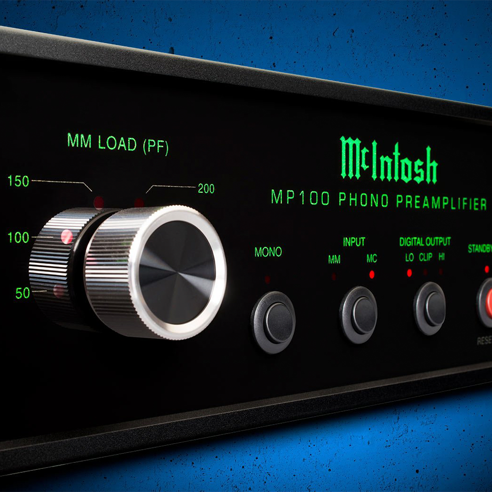 McIntosh MP100 Phono Preamplifier (In-Store Purchases Only & USD Pricing)
