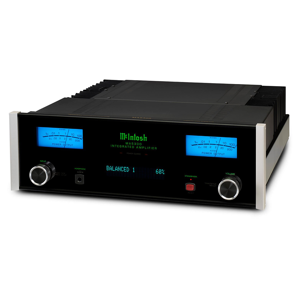 McIntosh MA5300 Integrated Amplifier front angle