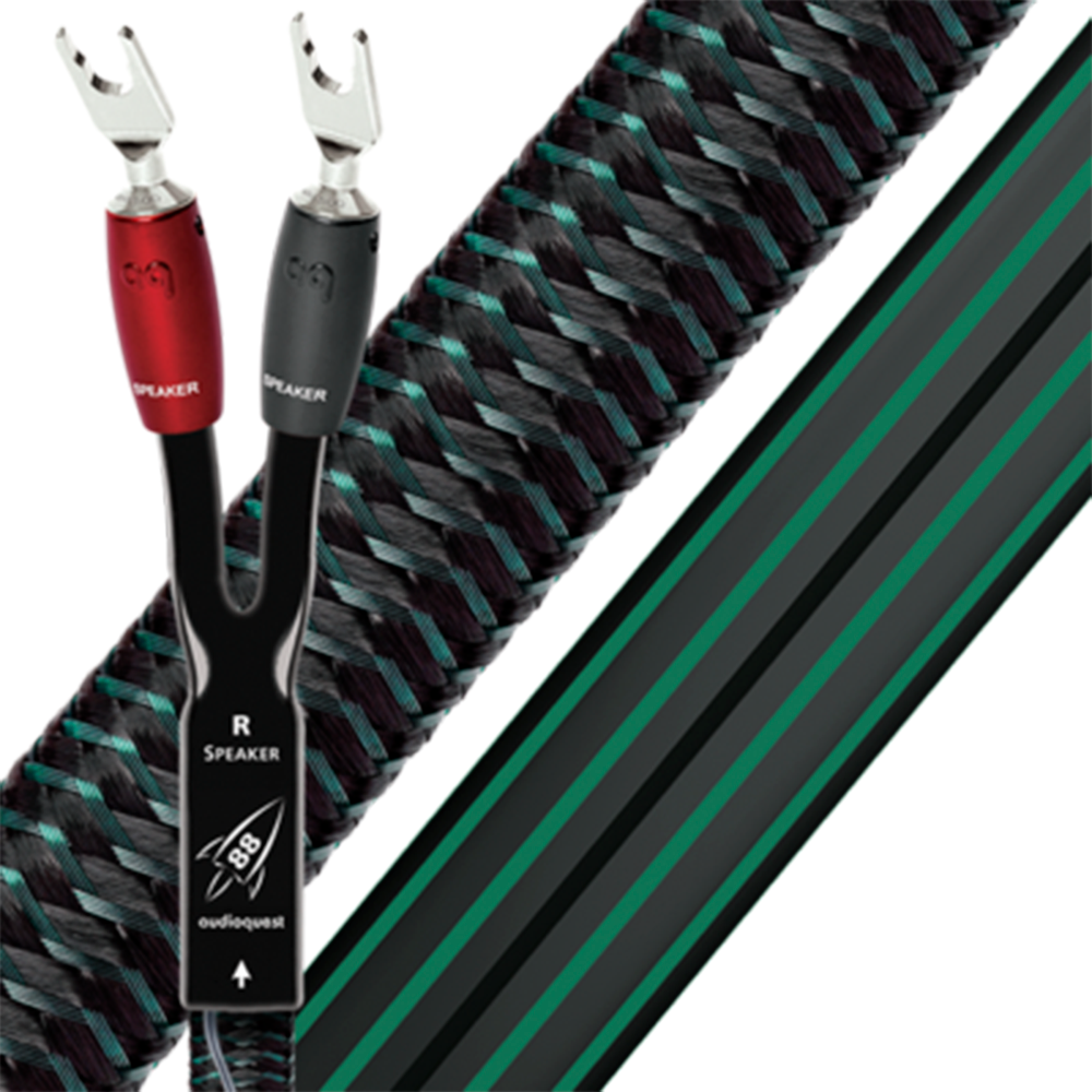 AudioQuest Rocket 88 Speaker Cable - Sold as a Pair