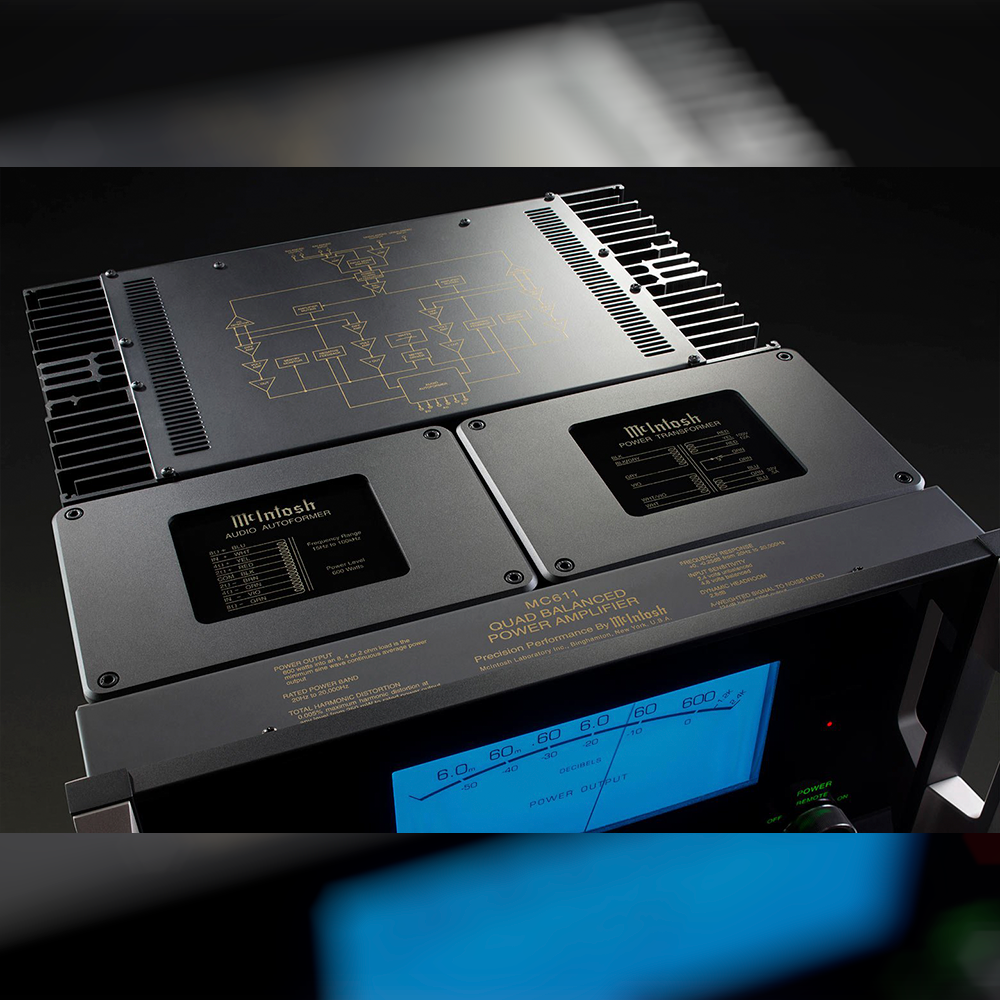 McIntosh MC611 Monoblock Amplifier (In-Store Purchases Only & USD Pricing)