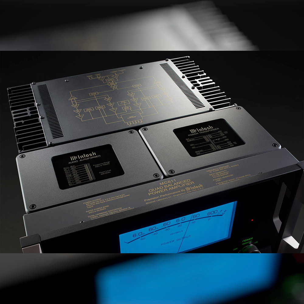 McIntosh MC611 Monoblock Amplifier (In-Store Purchases Only) - Audio Excellence - {{ {{ product.product_type }} - McIntosh