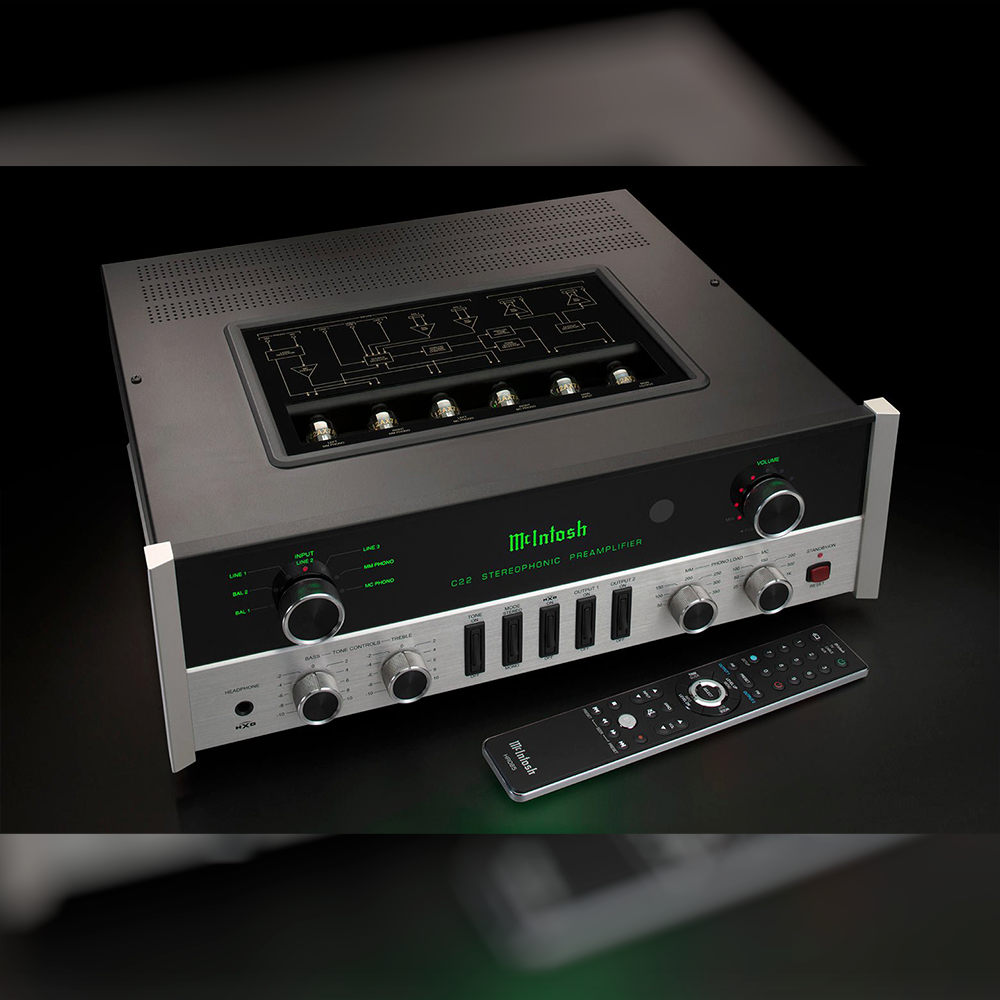 McIntosh C22 Stereophonic Preamplifier remote