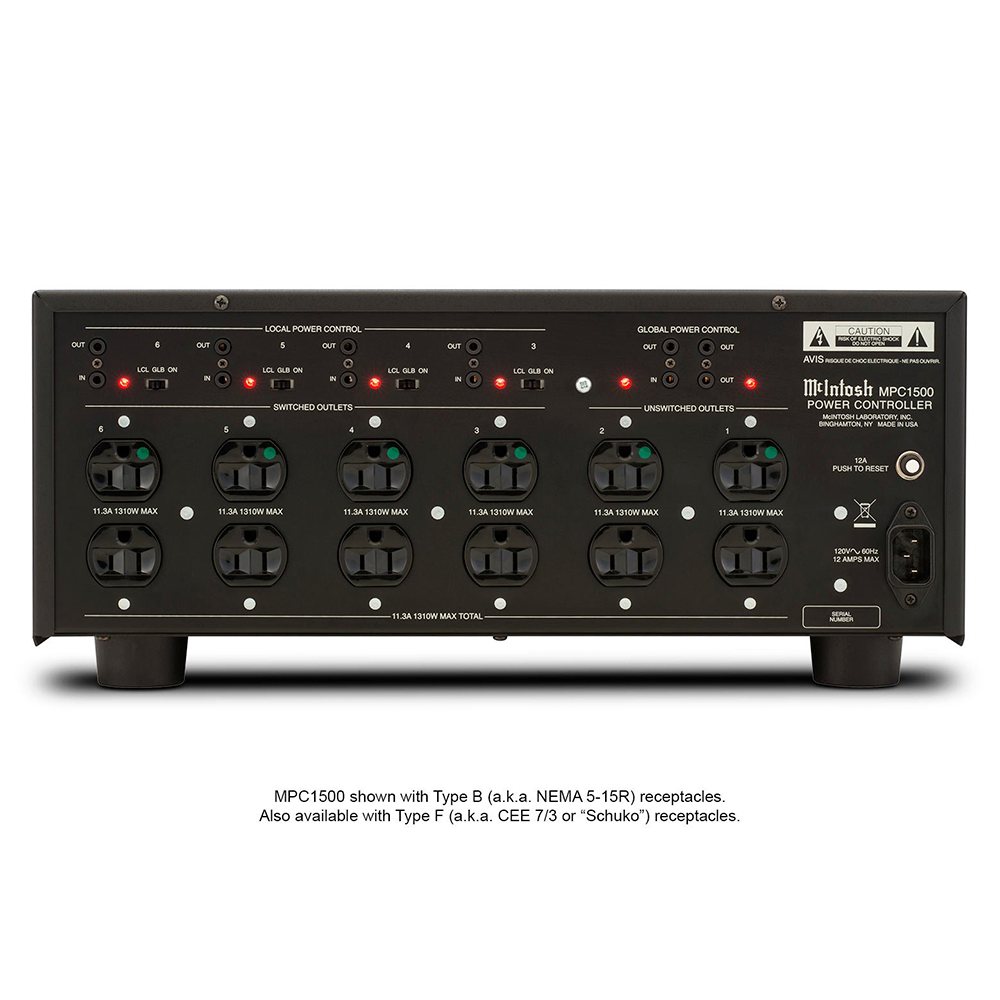 McIntosh MPC1500 Power Controller (In-Store Purchases Only & USD Pricing)