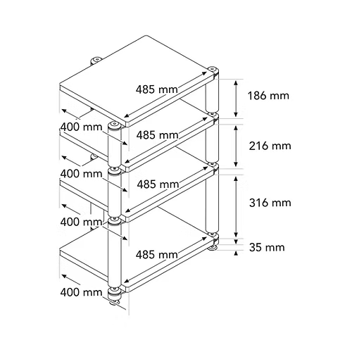 NorStone Copenhagen 1 Module Stand (Call/Email For Availability)