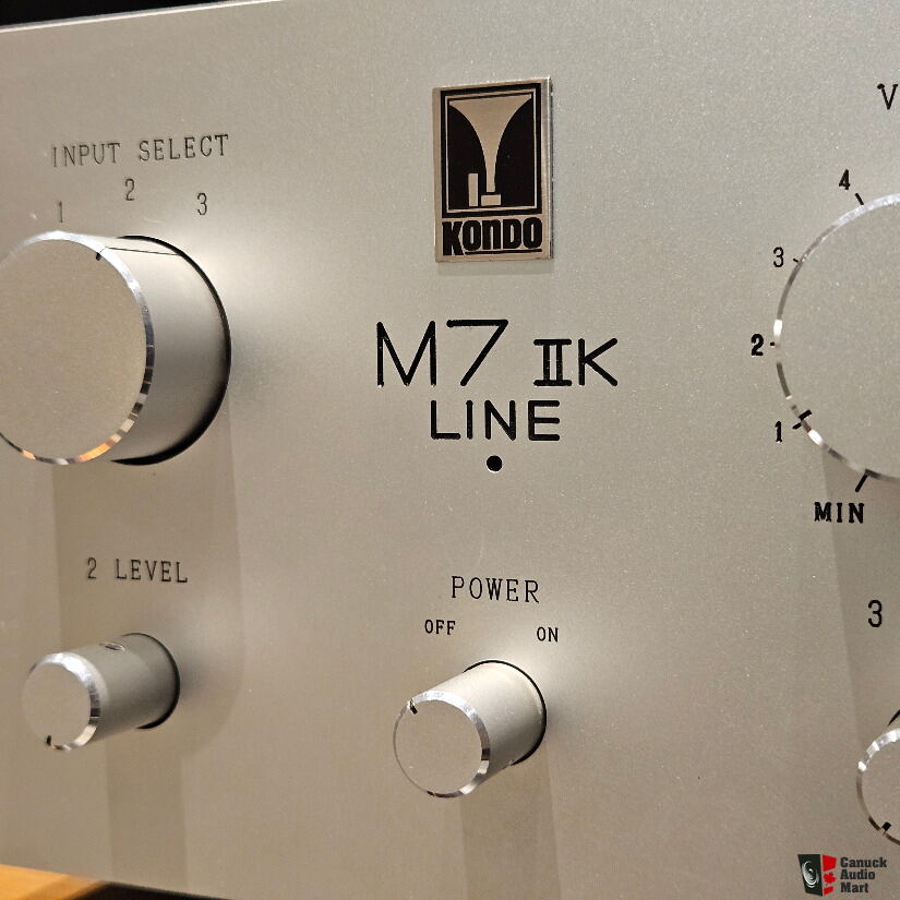 AudioNote Kondo M7 IIK Line Preamplifier. VERY RARE! Incredibly Musical