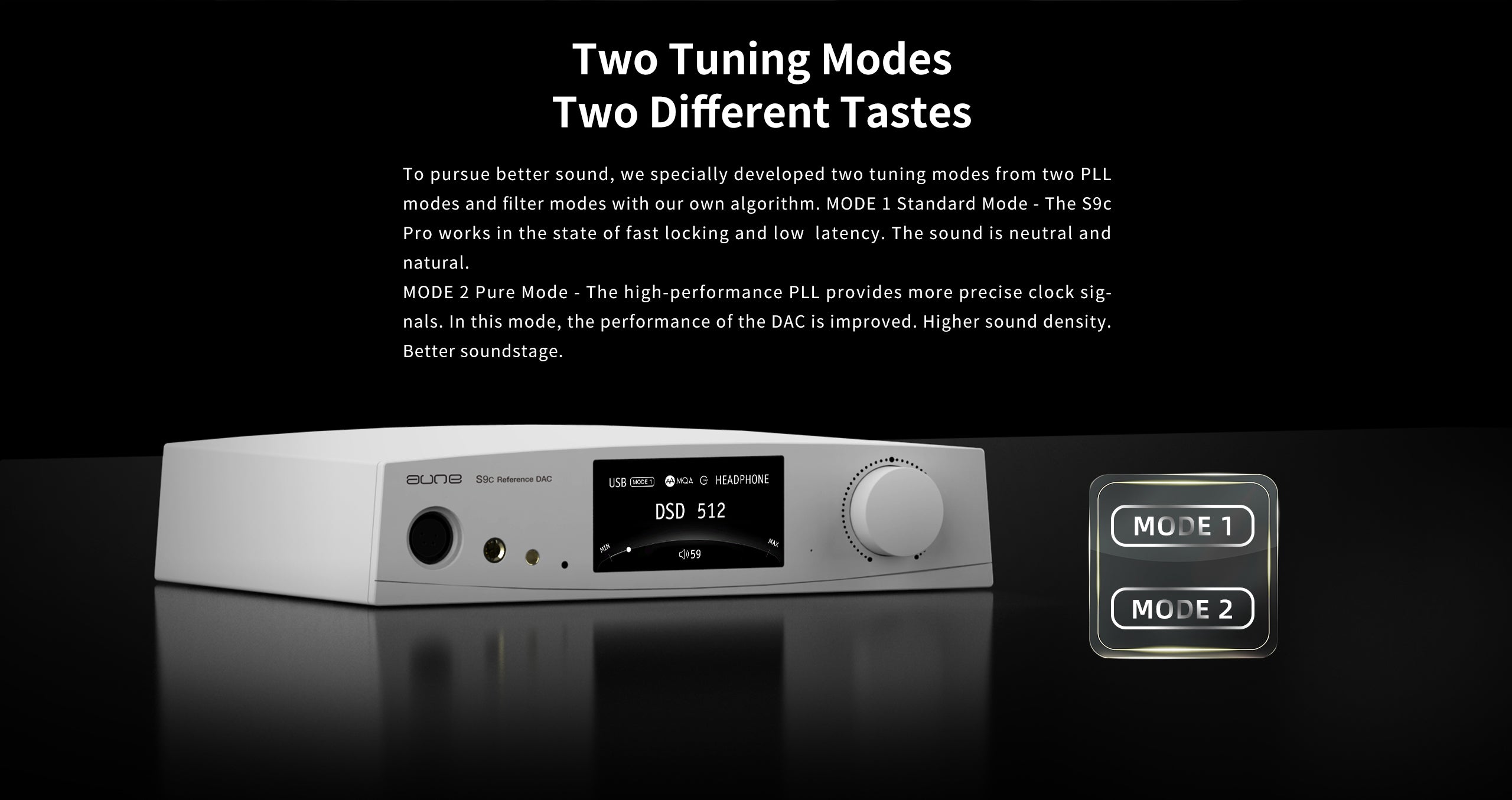 Aune S9c Pro DAC / Headphone Amp (Call/Email For Availability)