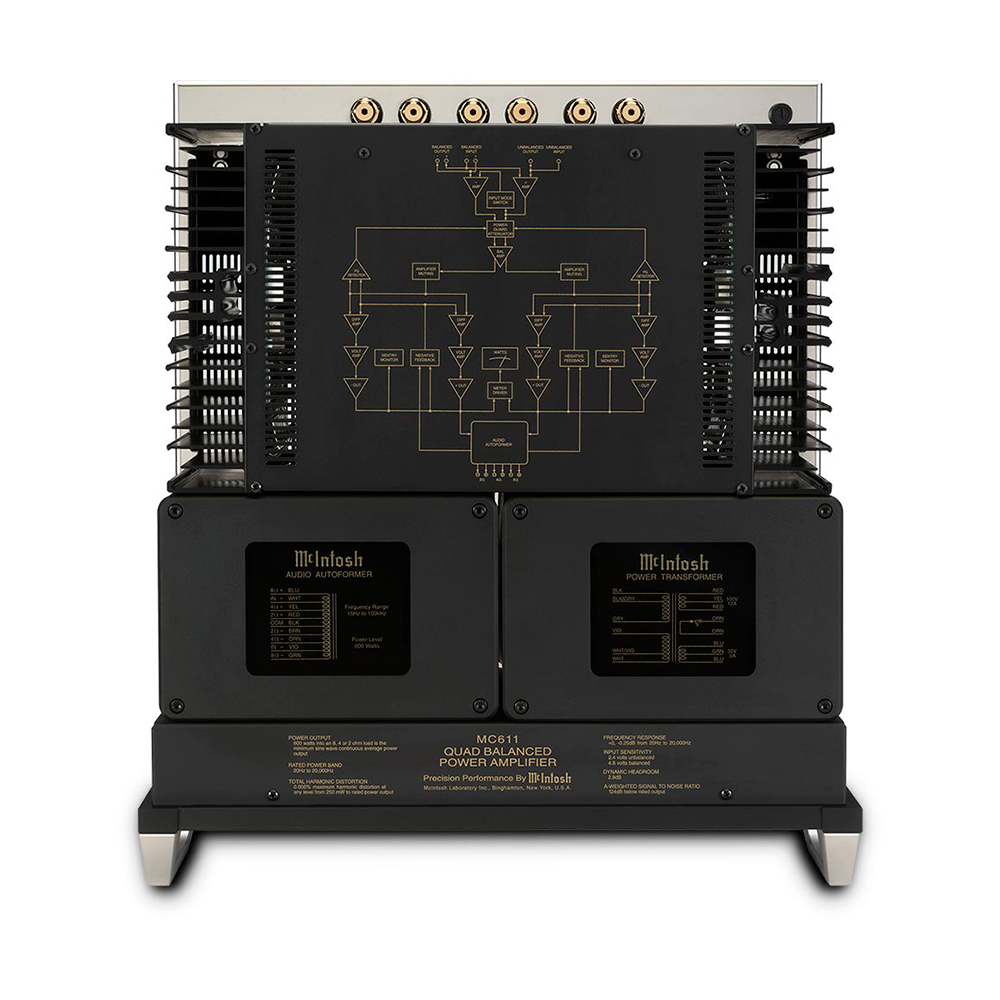 McIntosh MC611 Monoblock Amplifier (In-Store Purchases Only) - Audio Excellence - {{ {{ product.product_type }} - McIntosh