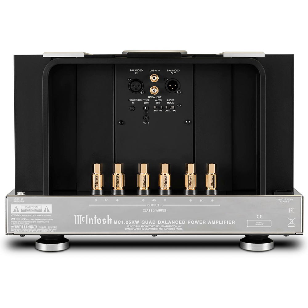 McIntosh MC1.25KW Mono Block Power Amplifier (In-Store Purchases Only & USD Pricing)