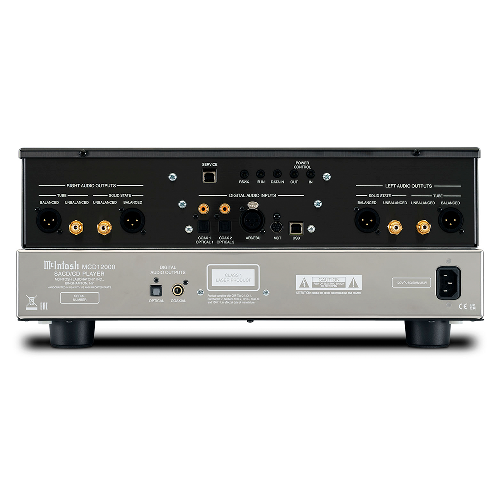 McIntosh MCD12000 SACD/CD Transport (In-Store Purchases Only)