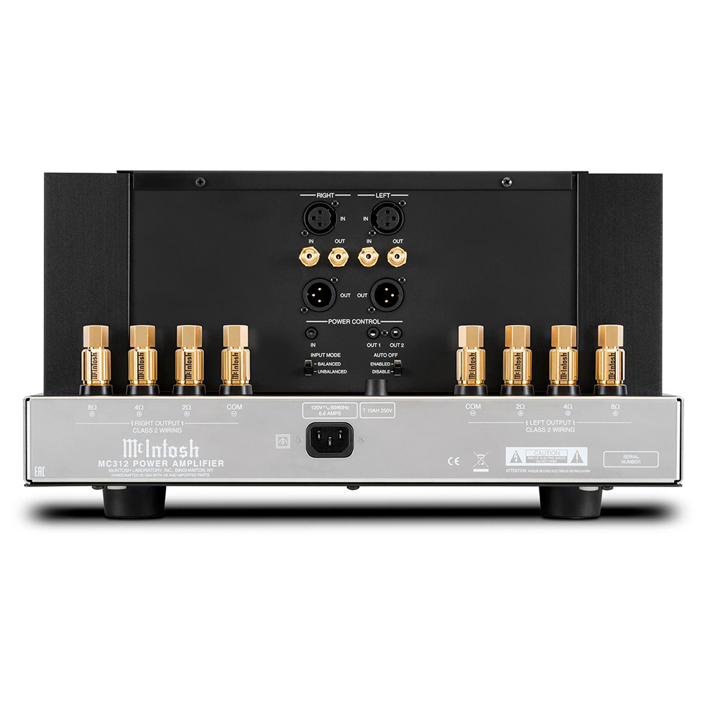 McIntosh MC312 Amplifier (In-Store Purchases Only & USD Pricing)