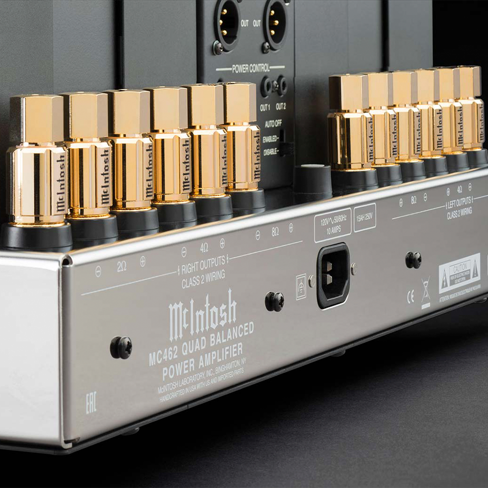 McIntosh MC462 Amplifier (In-Store Purchases Only & USD Pricing)