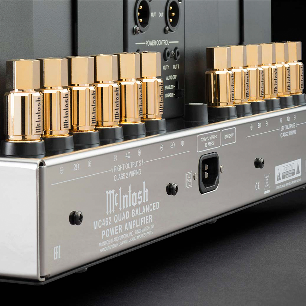 McIntosh MC462 Amplifier (In-Store Purchases Only)