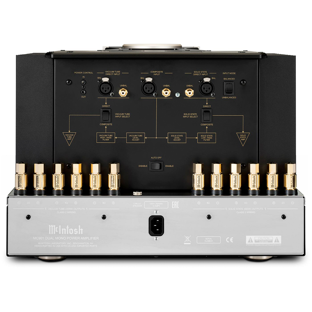 McIntosh MC901 Dual Mono Amplifier (In-Store Purchases Only) - Audio Excellence - {{ {{ product.product_type }} - McIntosh