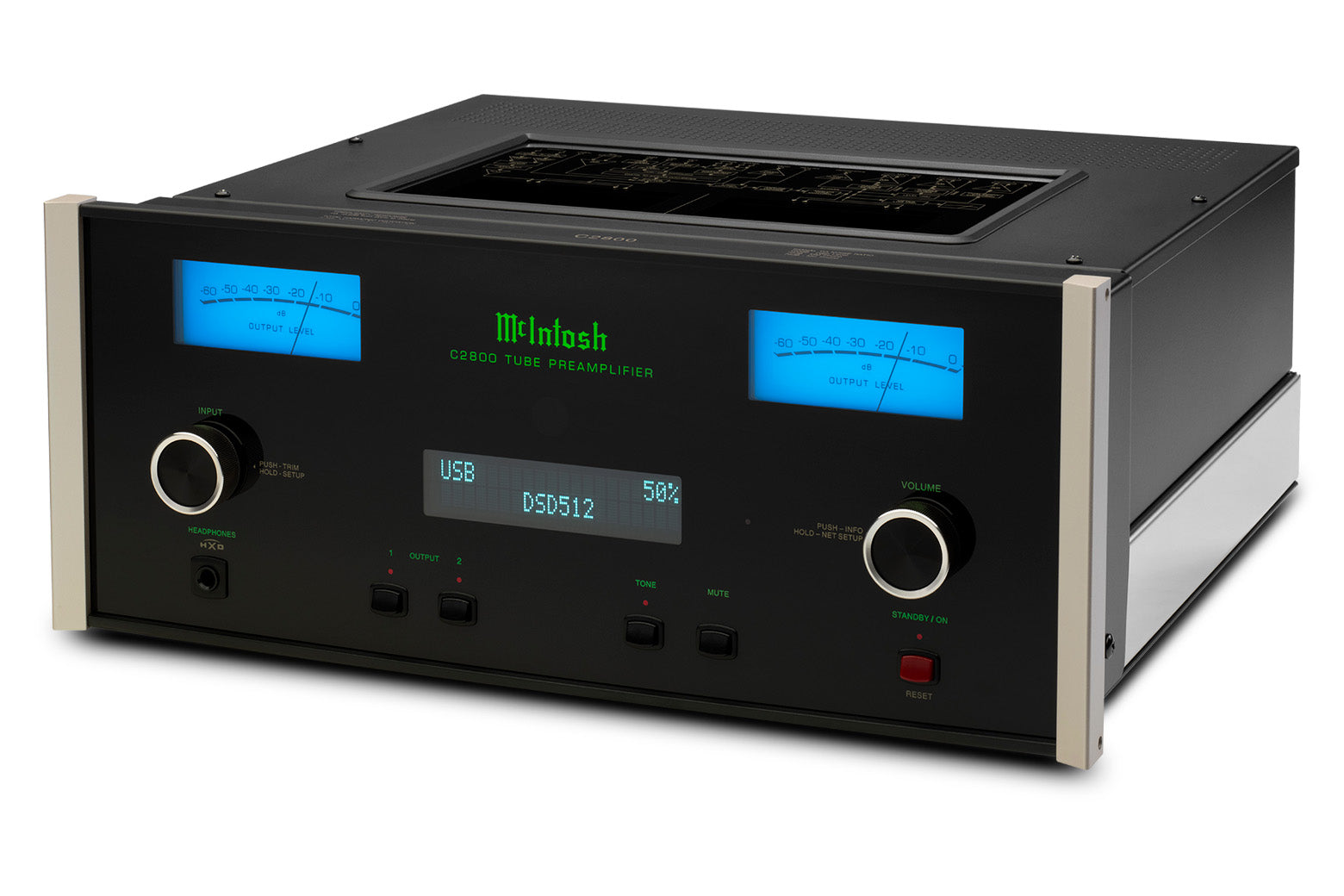 McIntosh C2800 2-Channel Vacuum Tube Preamplifier (In-Store Purchases Only)