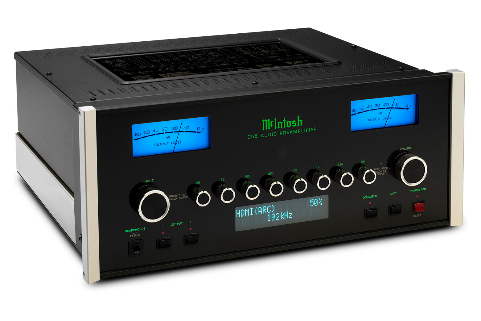 McIntosh C55 2-Channel Solid State Preamplifier (In-Store Purchase Only)