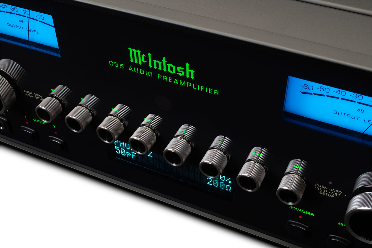McIntosh C55 2-Channel Solid State Preamplifier (In-Store Purchase Only)