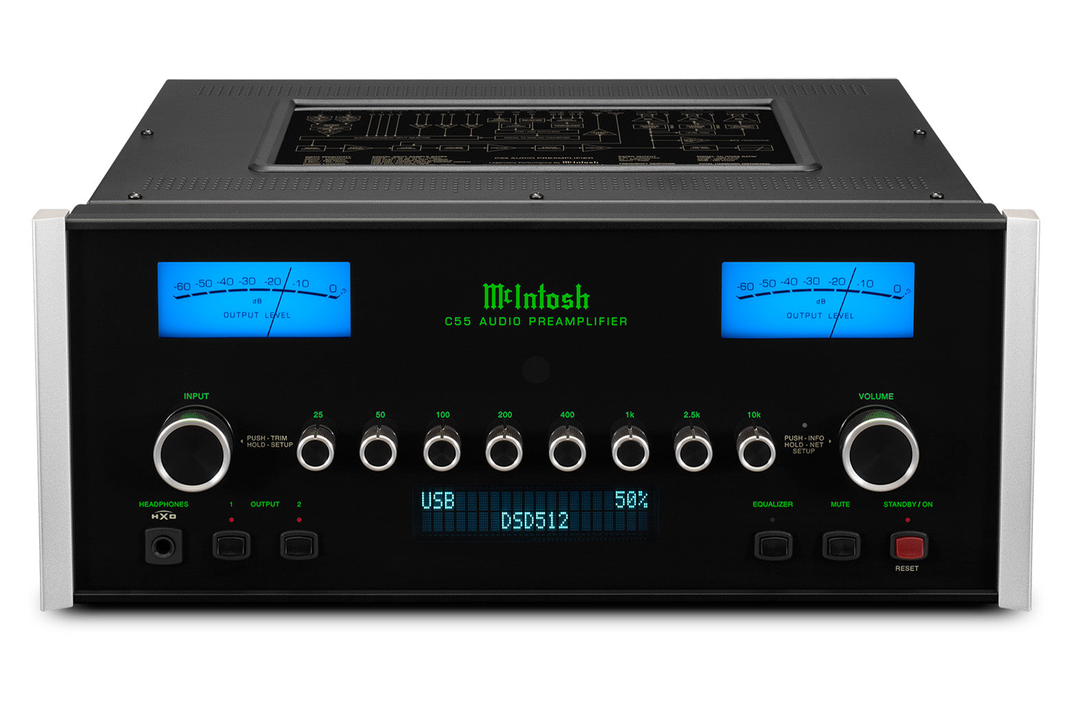 McIntosh C55 2-Channel Solid State Preamplifier (In-Store Purchase Only)