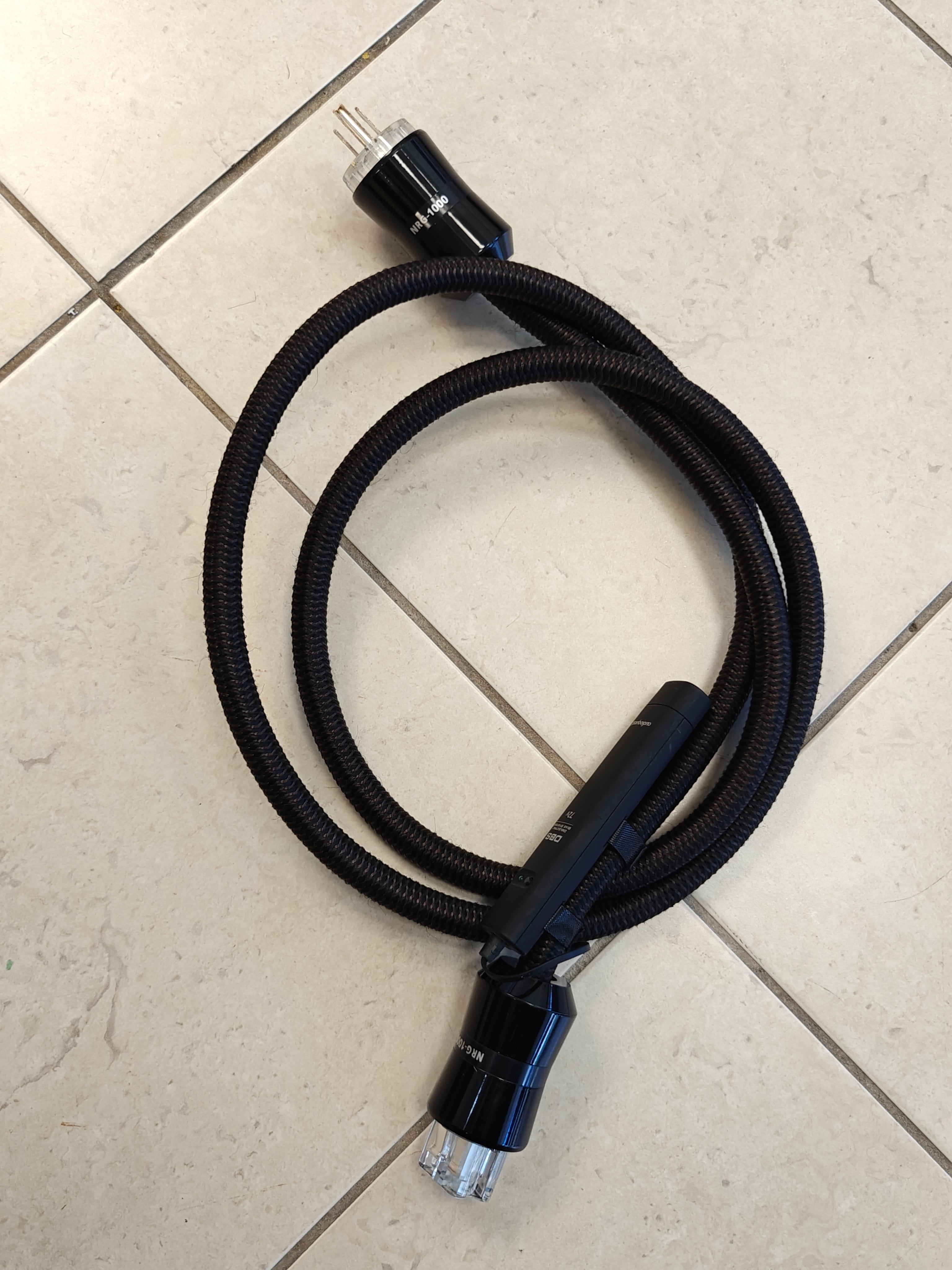 Audioquest NRG-1000 Power Cord 20amp connector (Display) 1.8m