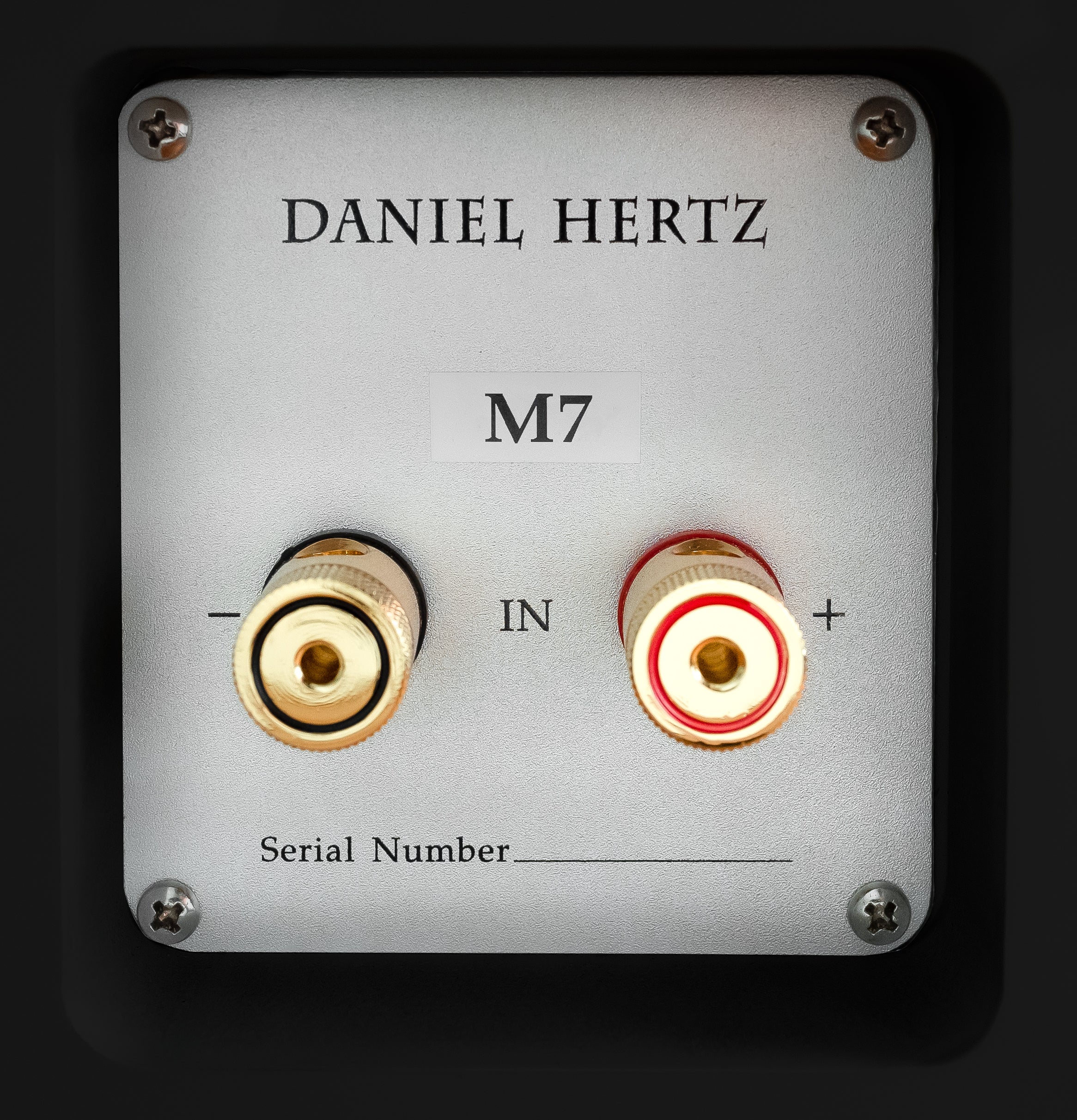 Daniel Hertz M7 High Efficiency Speakers in Black
