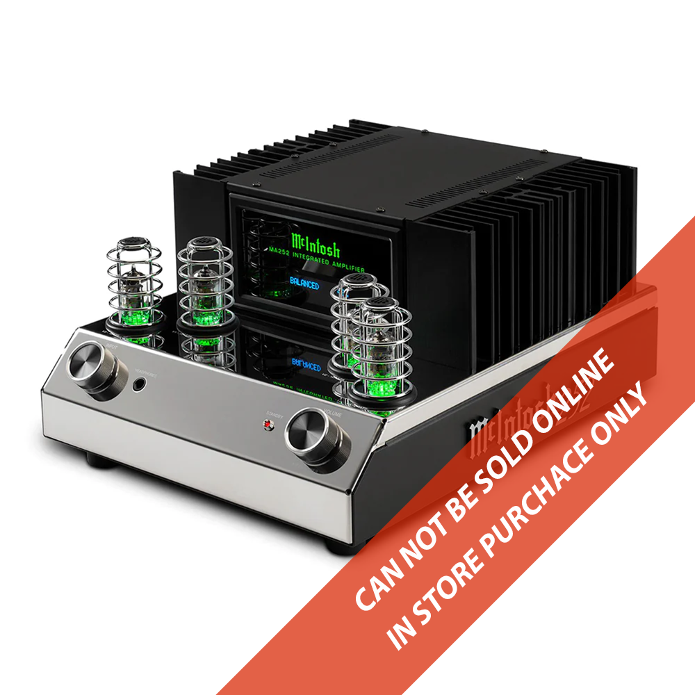 McIntosh MA252 - 100W Integrated Amplifier (In-Store Purchases Only & USD Pricing)