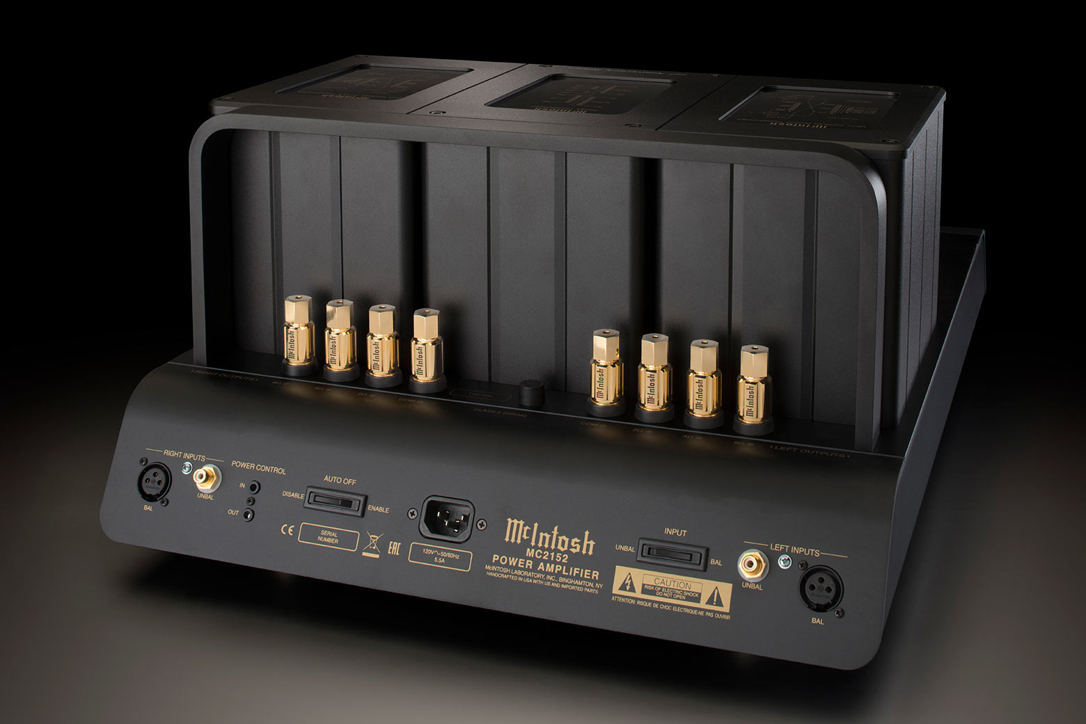McIntosh MC2152 70TH ANNIVERSARY 2-CHANNEL VACUUM TUBE AMPLIFIER (In- Store Purchase Only)