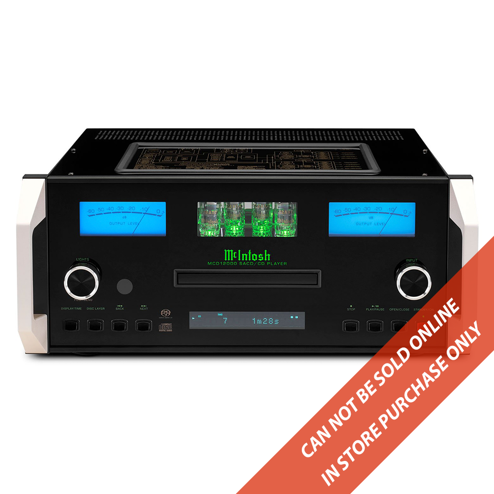 McIntosh MCD12000 SACD/CD Transport (In-Store Purchases Only & USD Pricing)