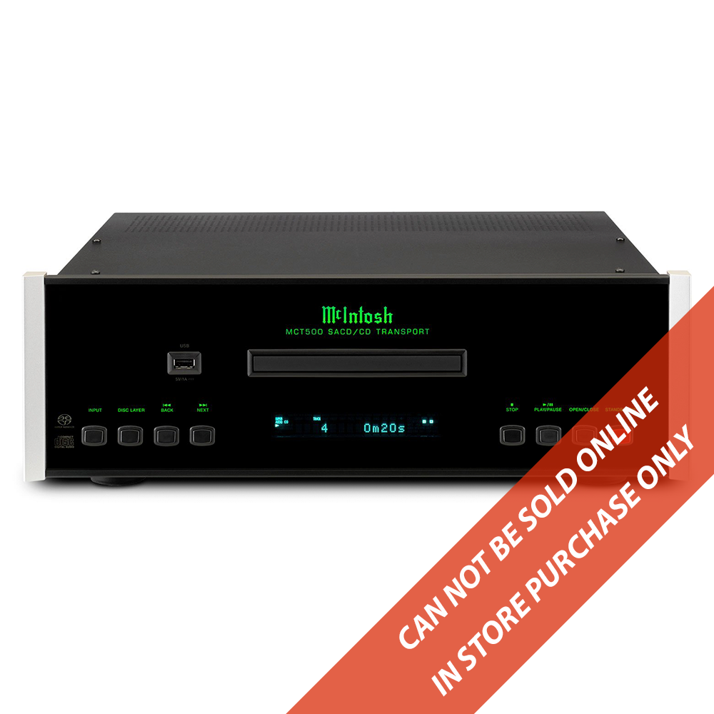 McIntosh MCT500 SACD/CD Transport (In-Store Purchases Only)