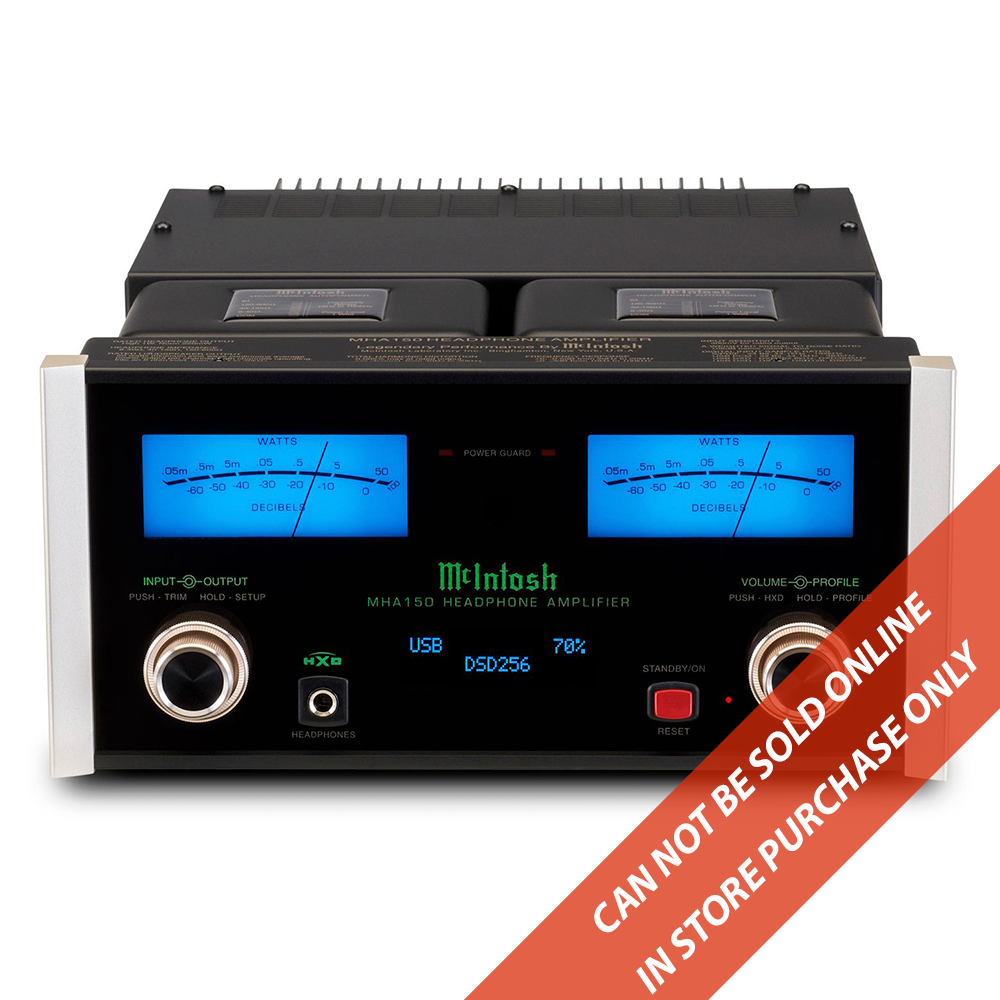McIntosh MHA150 Headphone Amplifier/DAC (In-Store Purchases Only)