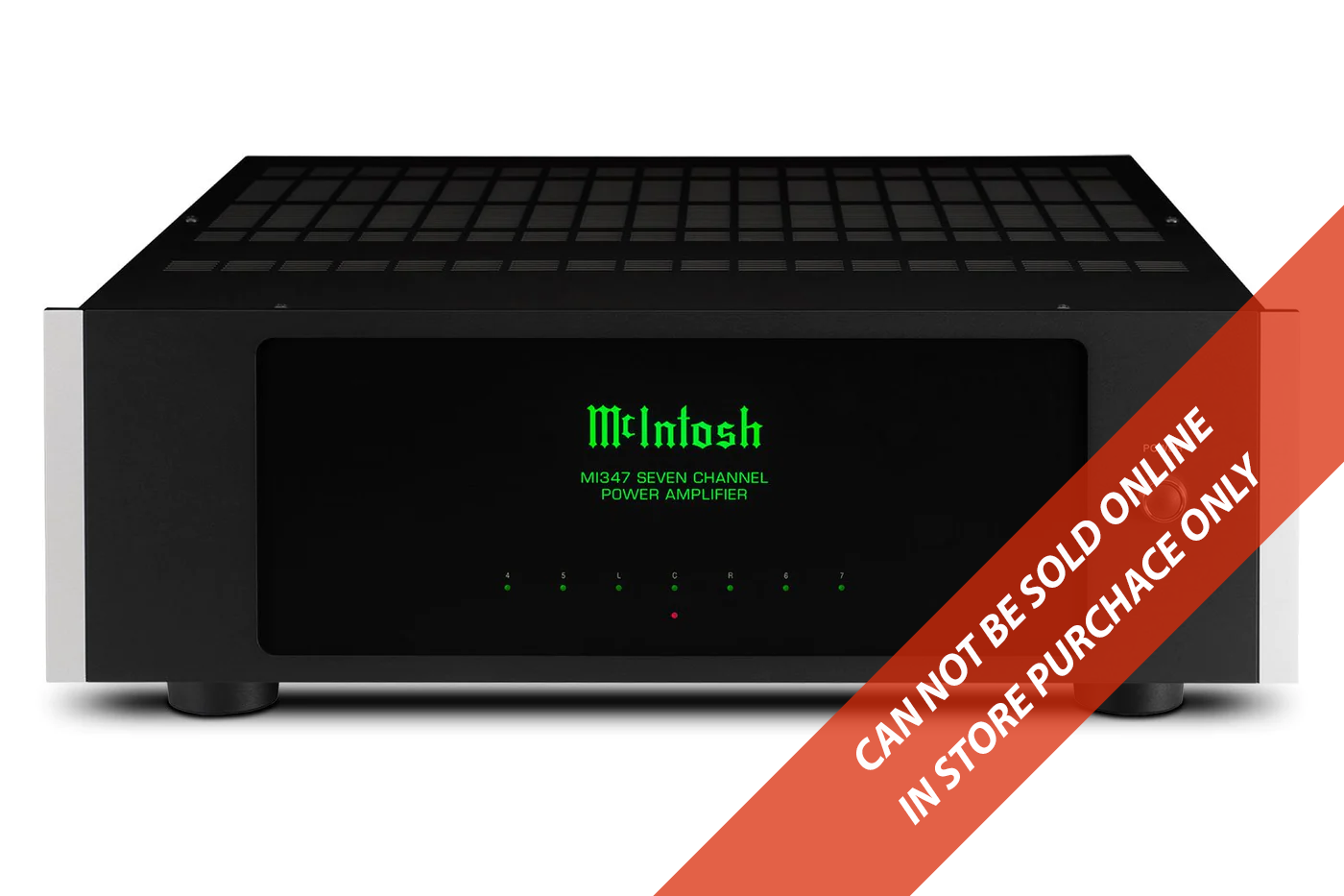McIntosh MI347 7-Channel Digital Amplifier (In-Store Purchases Only & USD Pricing)