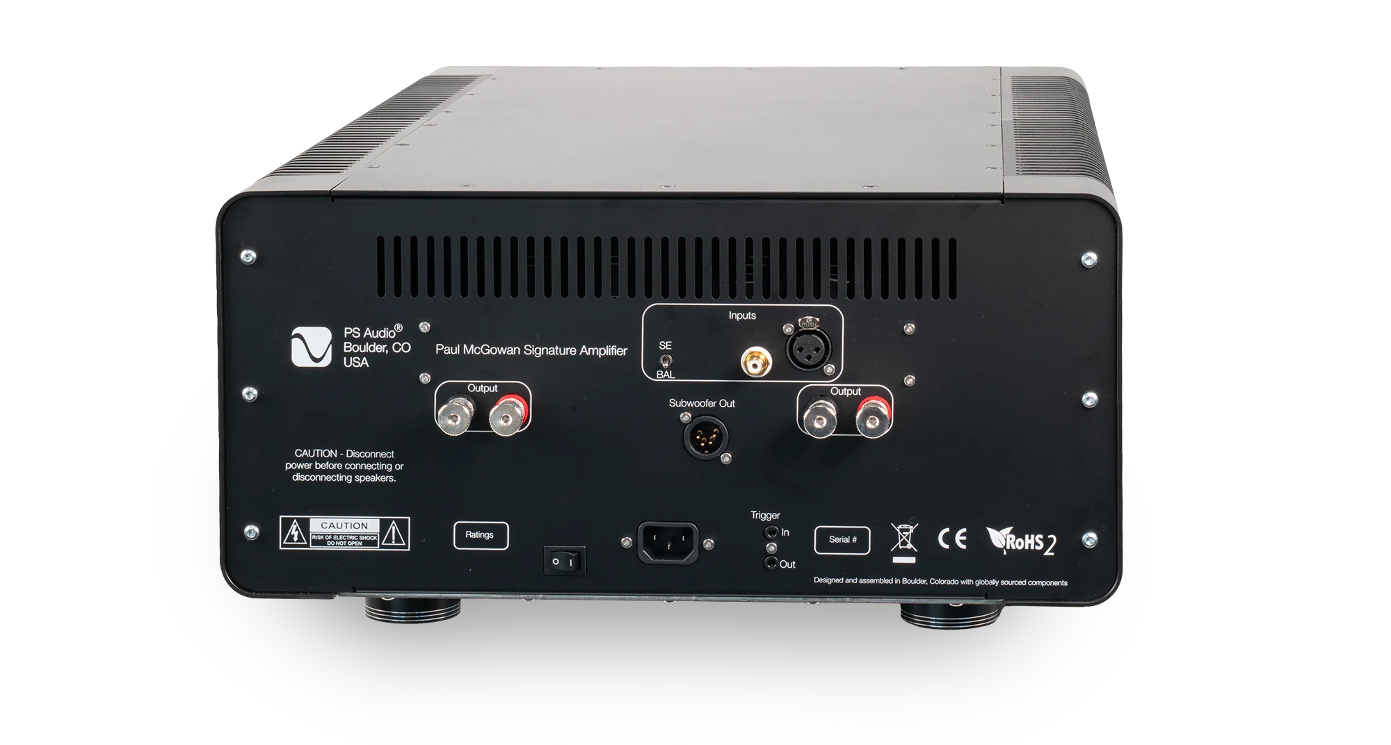 PS Audio PMG Signature M800 Monoblock Power Amplifier (Sold as a Pair)