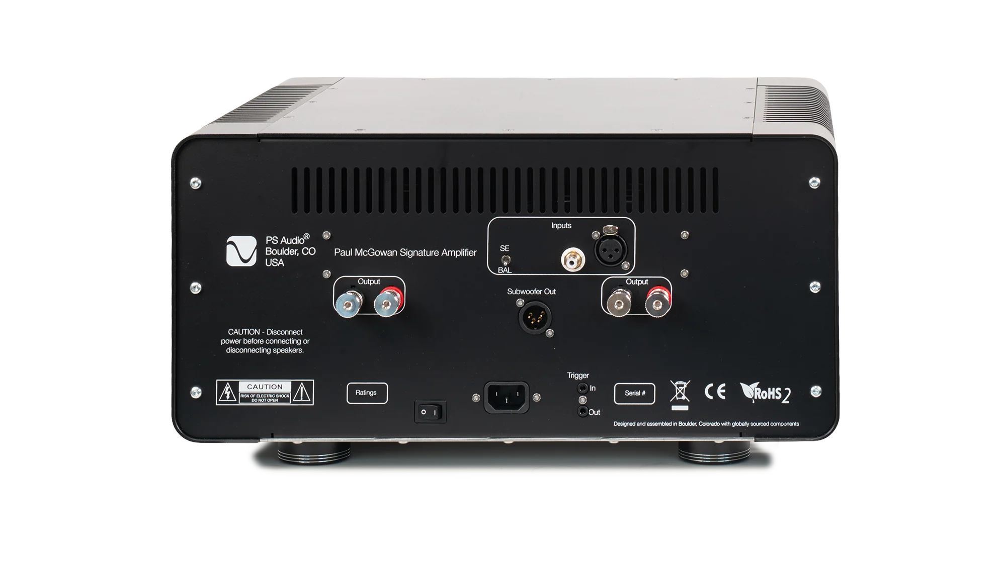 PS Audio PMG Signature M400 Monoblock Power Amplifier (Sold as a Pair)