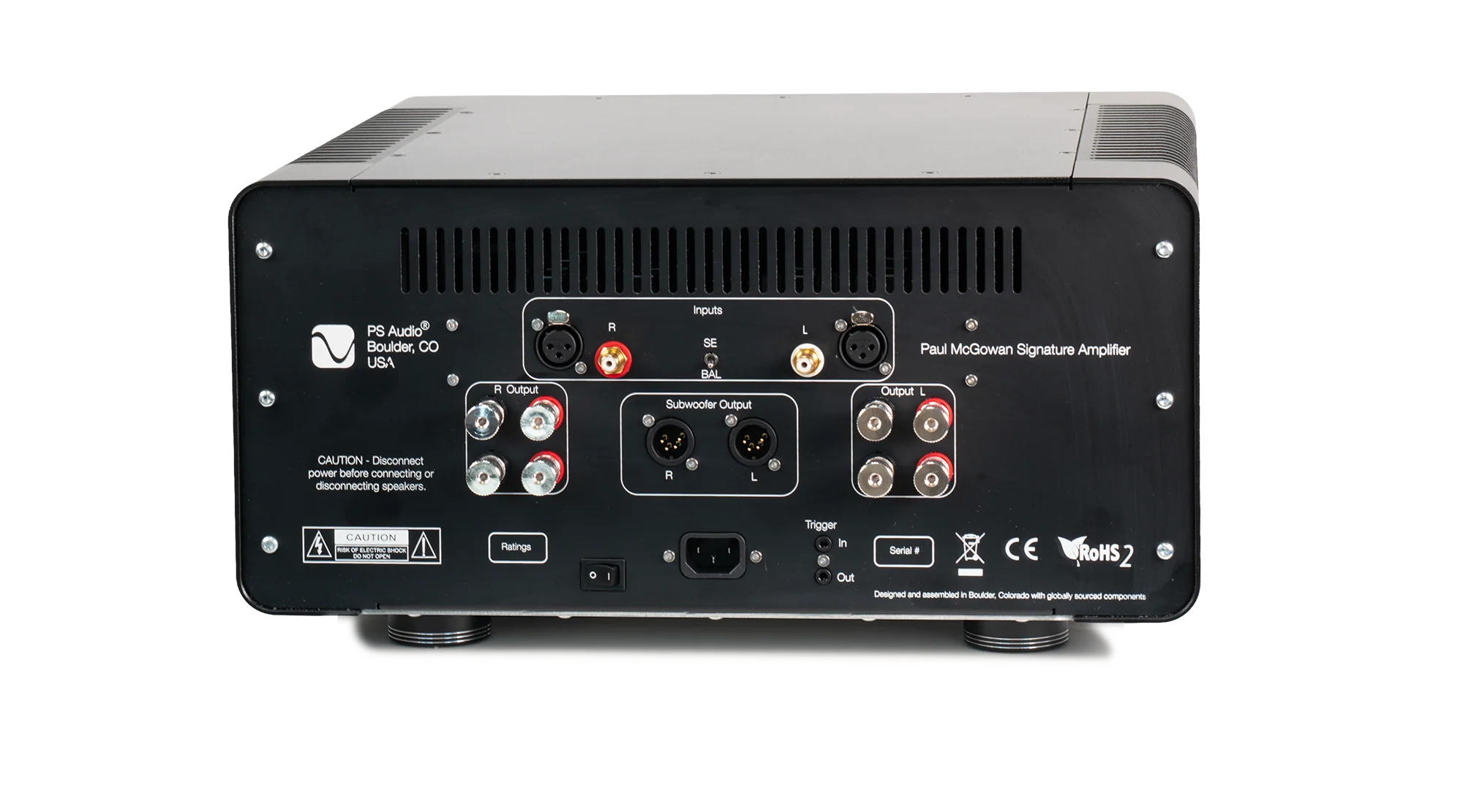 PS Audio PMG Signature S200 Stereo Power Amplifier