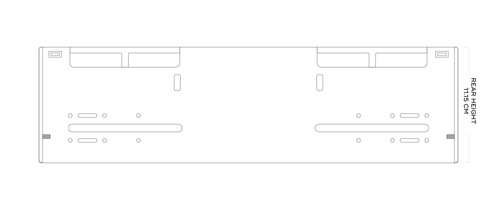 NAD RM 720 Rack System for the CI 720
