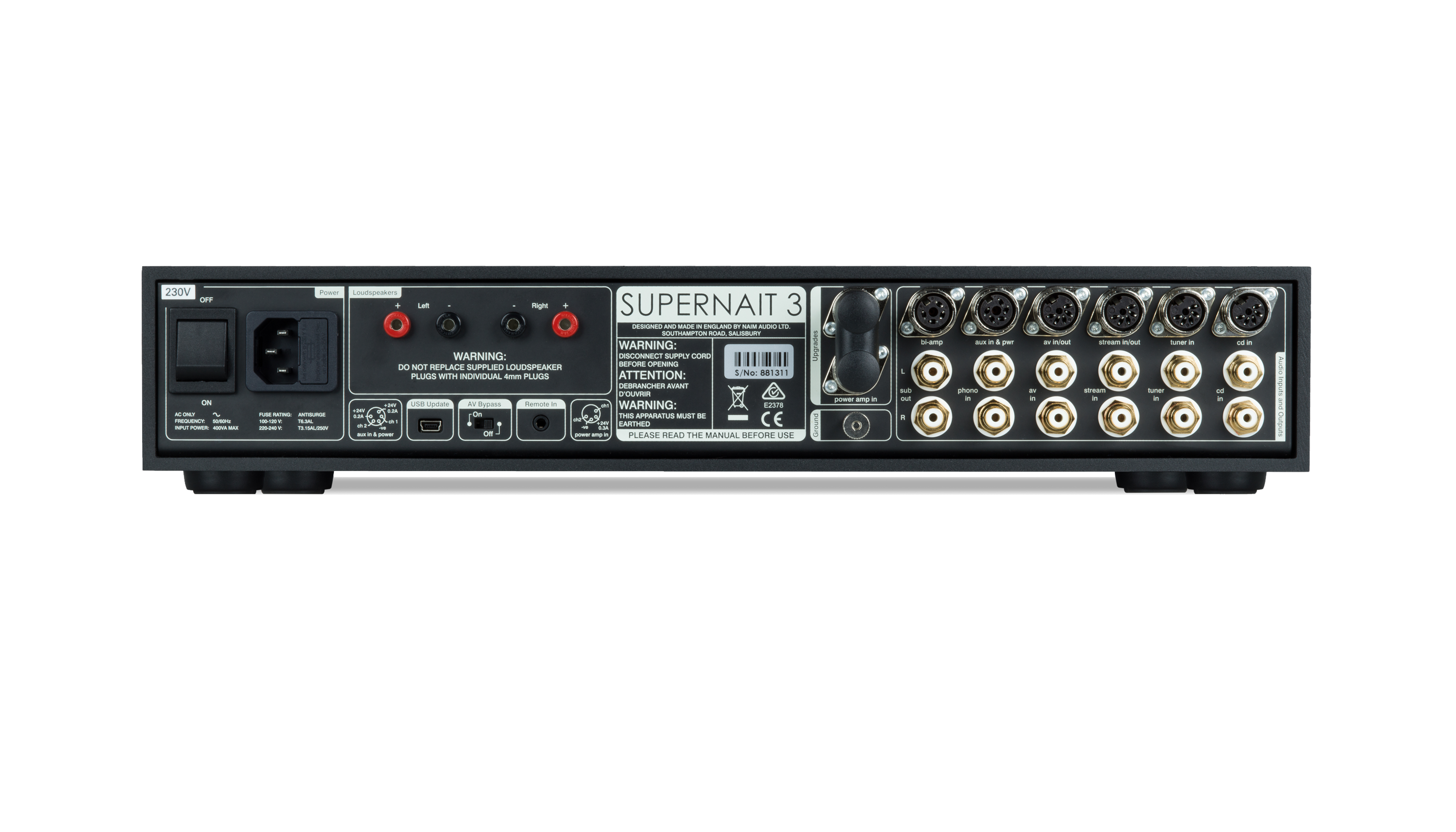 Naim Supernait 3 Classic Series Integrated Amplifier
