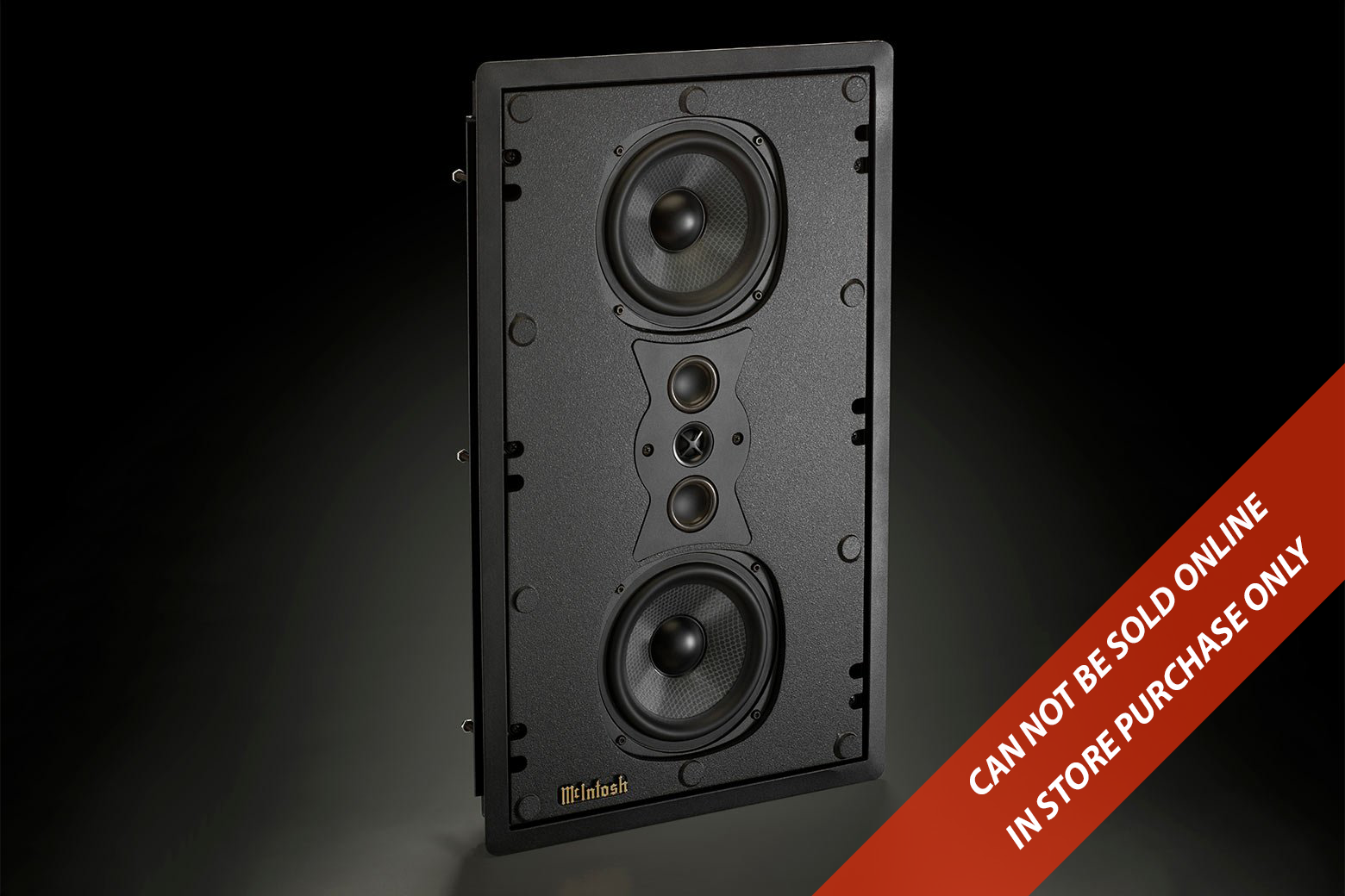 McIntosh WS500 In-Wall Loudspeaker (In-Store Purchases Only & USD Pricing)