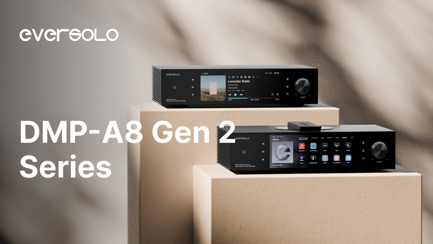 EverSolo (NEW) DMP-A8 Master Edition Gen 2 Streamer/DAC and Preamplifier (Mid to Late August ETA)