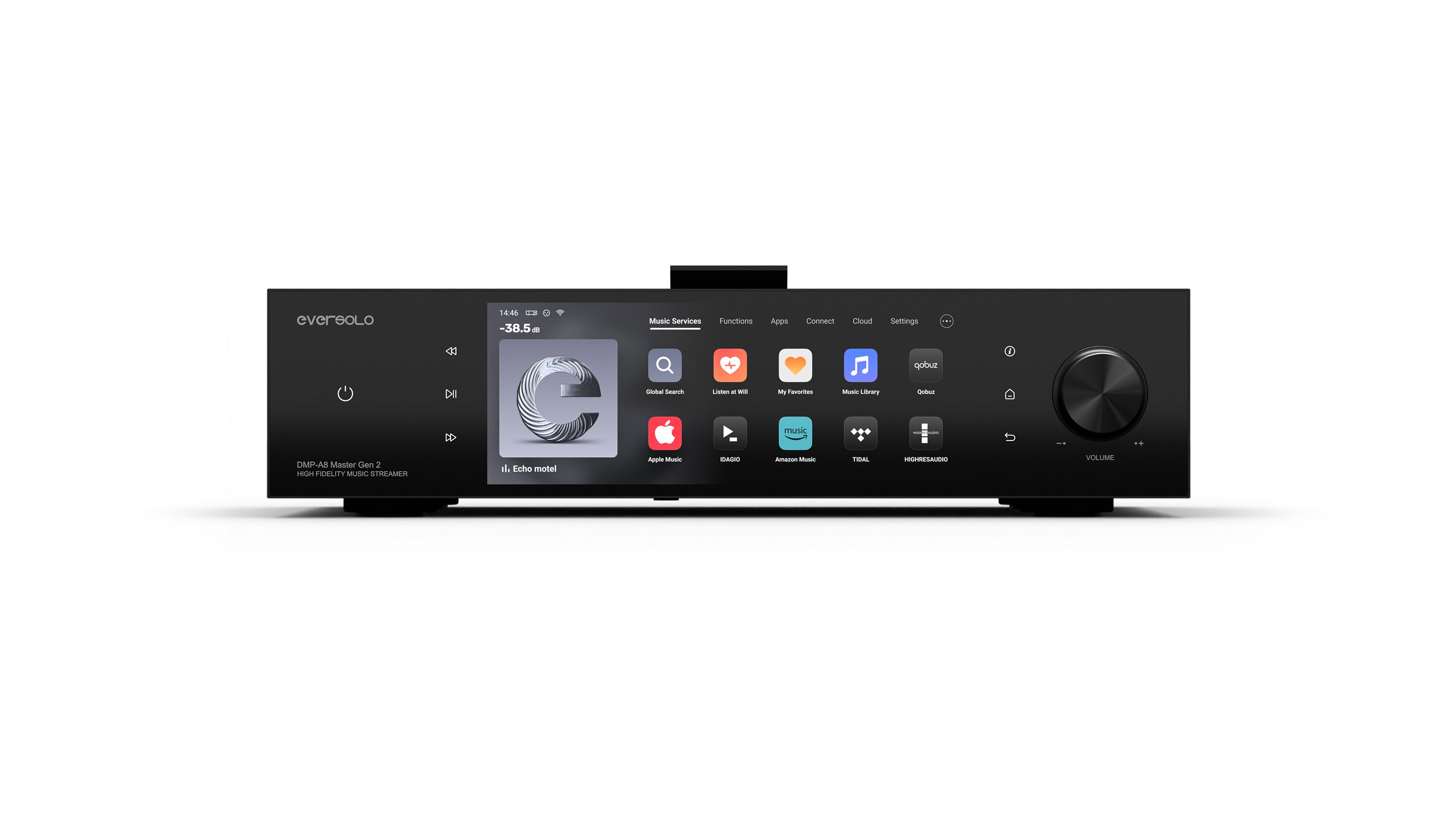 Eversolo DMP-A8 Master Gen 2 Streamer - CD Player Ripper -  DAC - Preamp (Mid to Late August ETA)