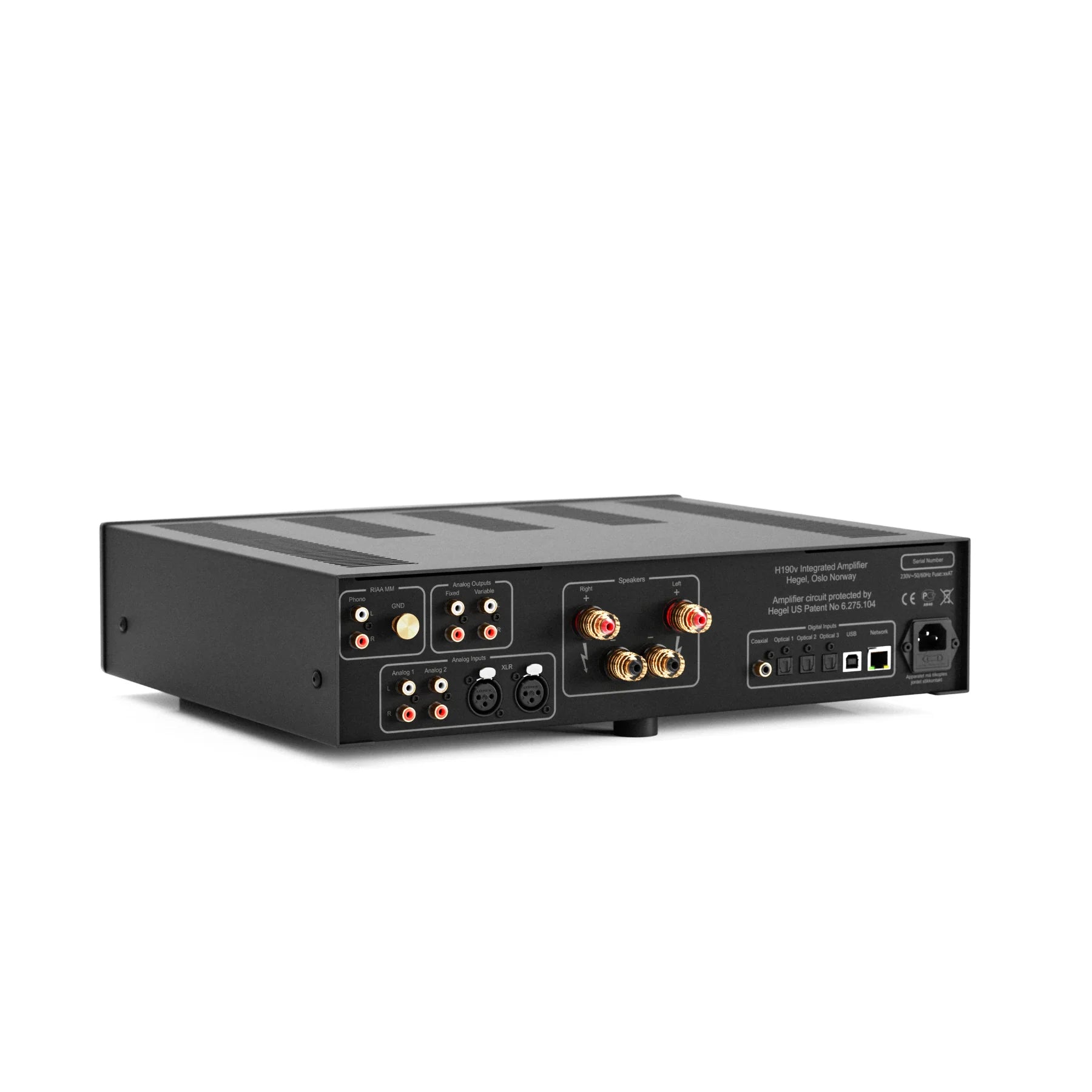 Hegel H190v Integrated Amplifier & Music Streamer
