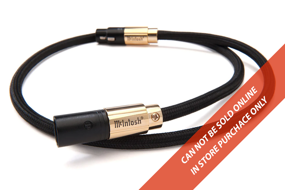 McIntosh Balanced Audio Cables In Store Purchases Only Audio