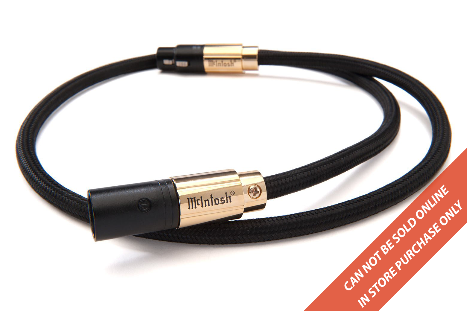 McIntosh Balanced Audio Cables - Sold as a Pair (In-Store Purchases Only & USD Pricing)