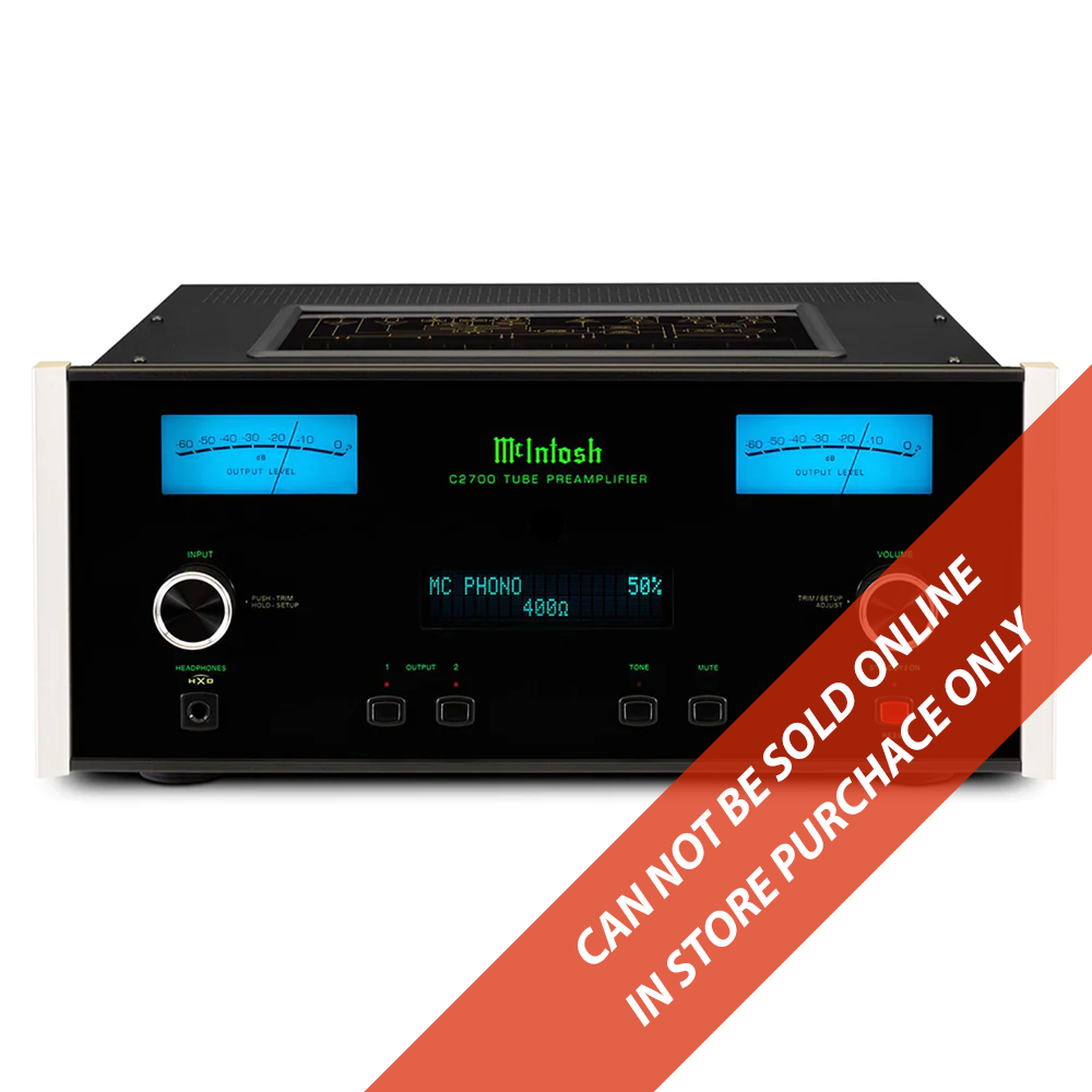 McIntosh C2700 Preamplifier (In-Store Purchases Only & USD Pricing)