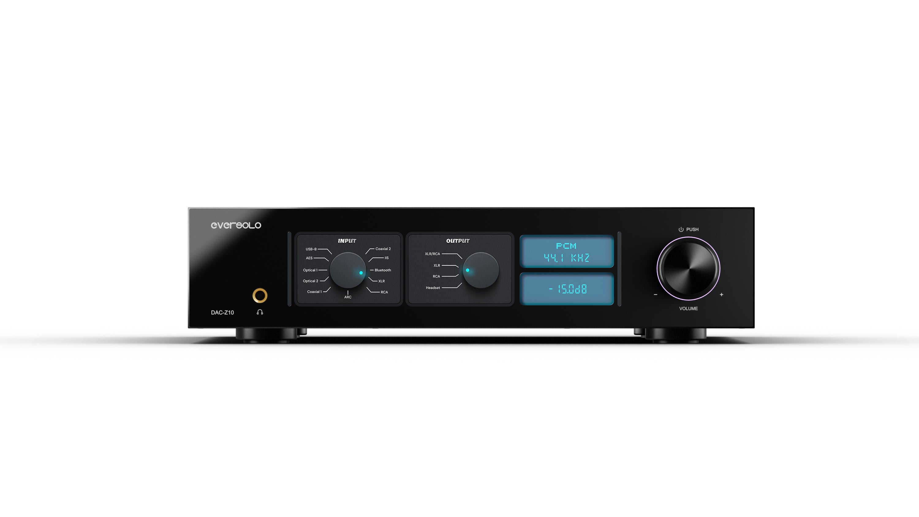 EverSolo DAC-Z10 Digital to Analog Converter with Headphone Amplifier