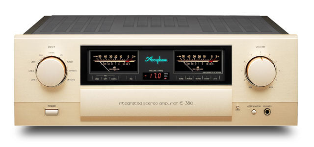 Accuphase E-380 Class A/B Integrated Amplifier (In-Store Shopping Only)