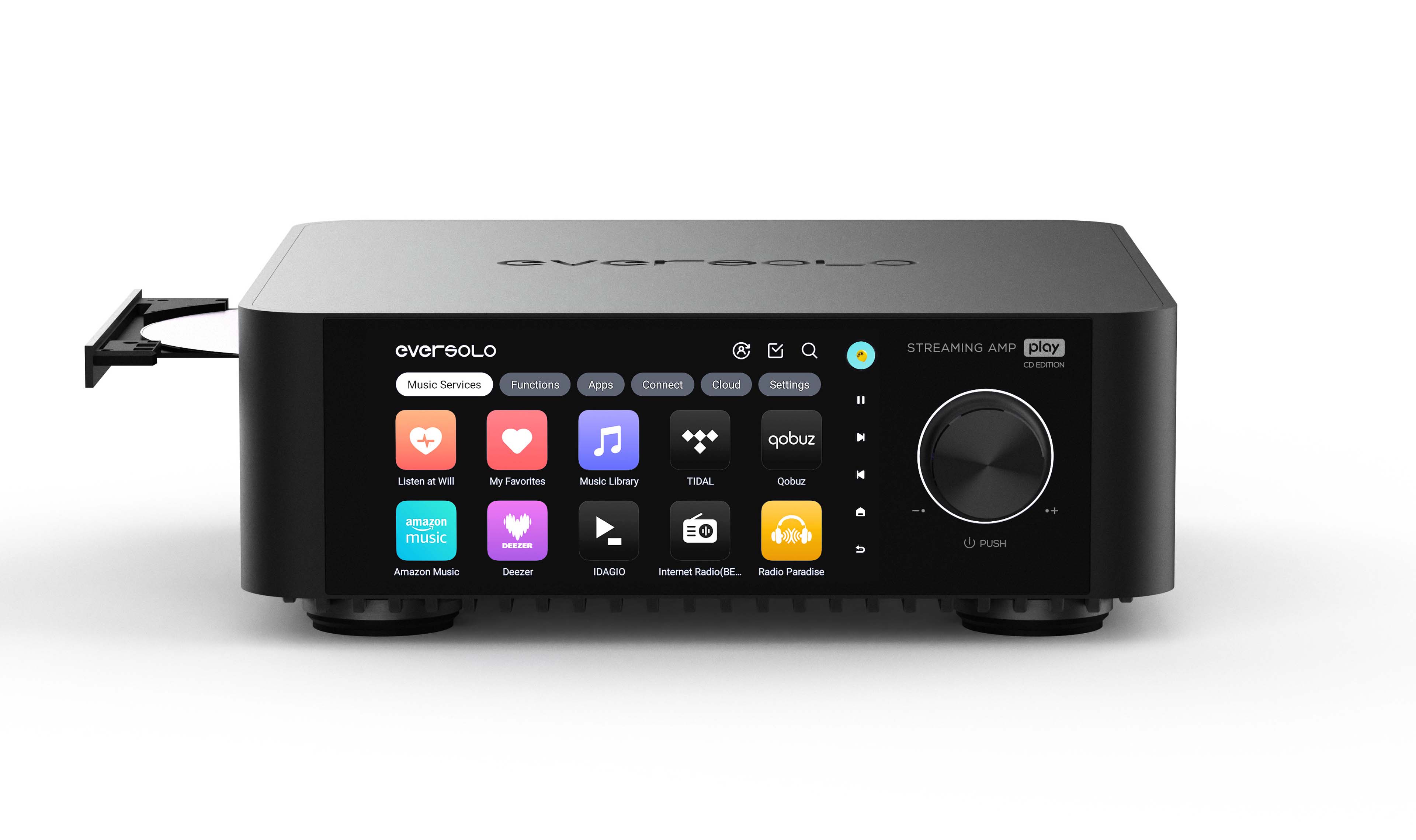 EverSolo Play CD Music Streaming Amplifier