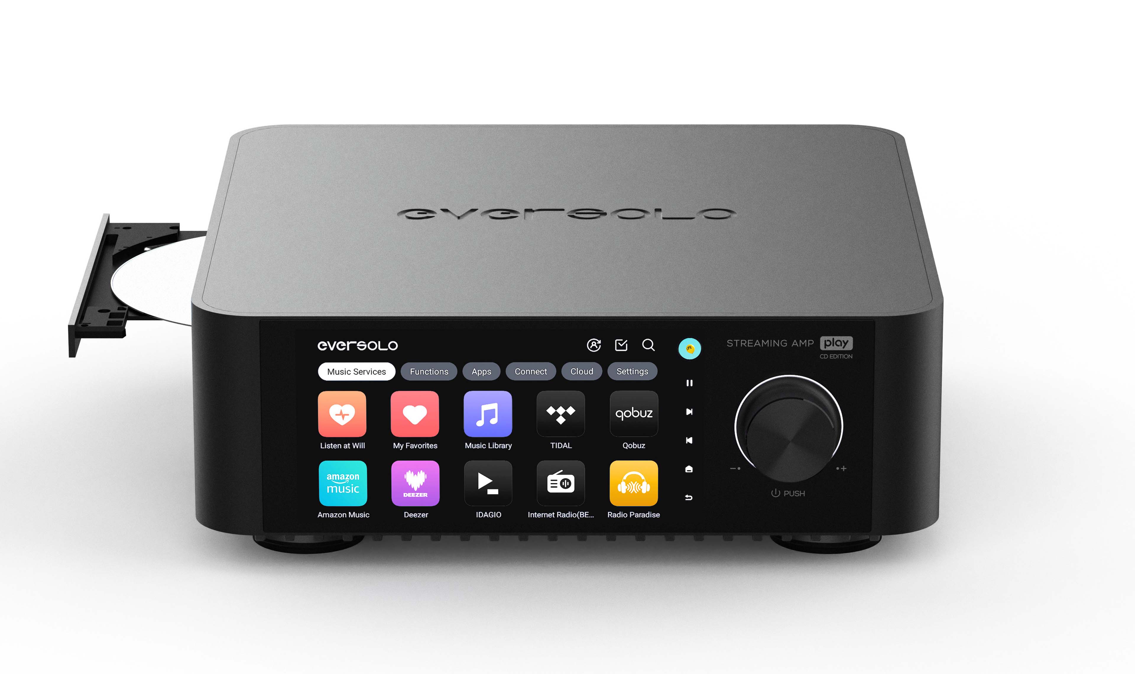 EverSolo Play CD Music Streaming Amplifier